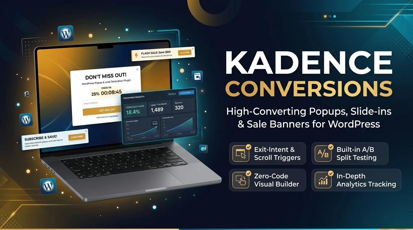 Kadence Conversions